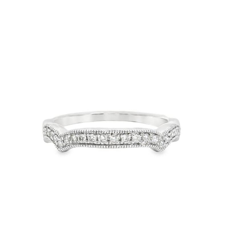 14K WG DIAMOND BAND