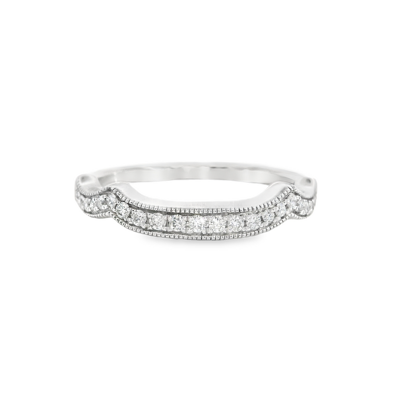 14K WG DIAMOND BAND