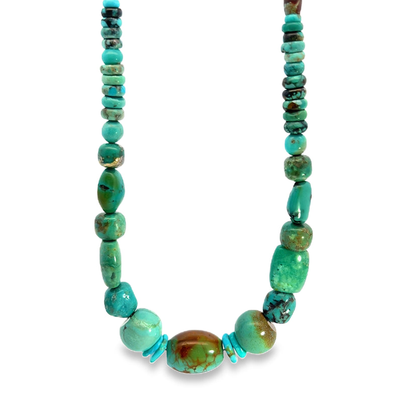 Jay King Graduated Turquoise Necklae