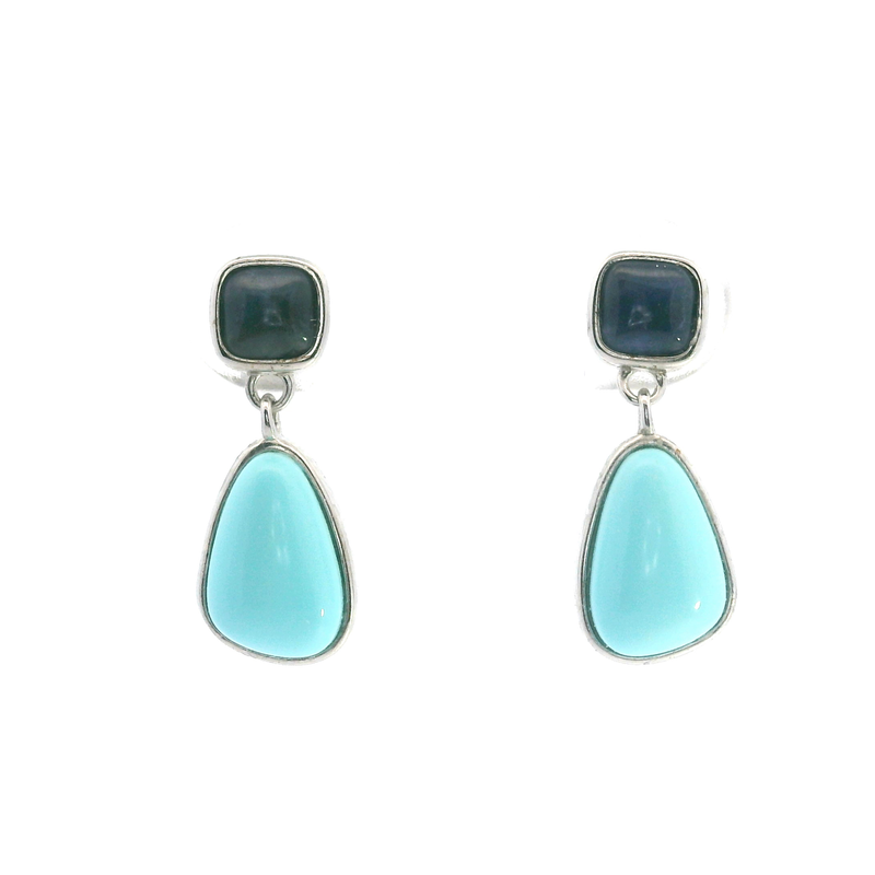 Sterling Silver Gemstone Earrings