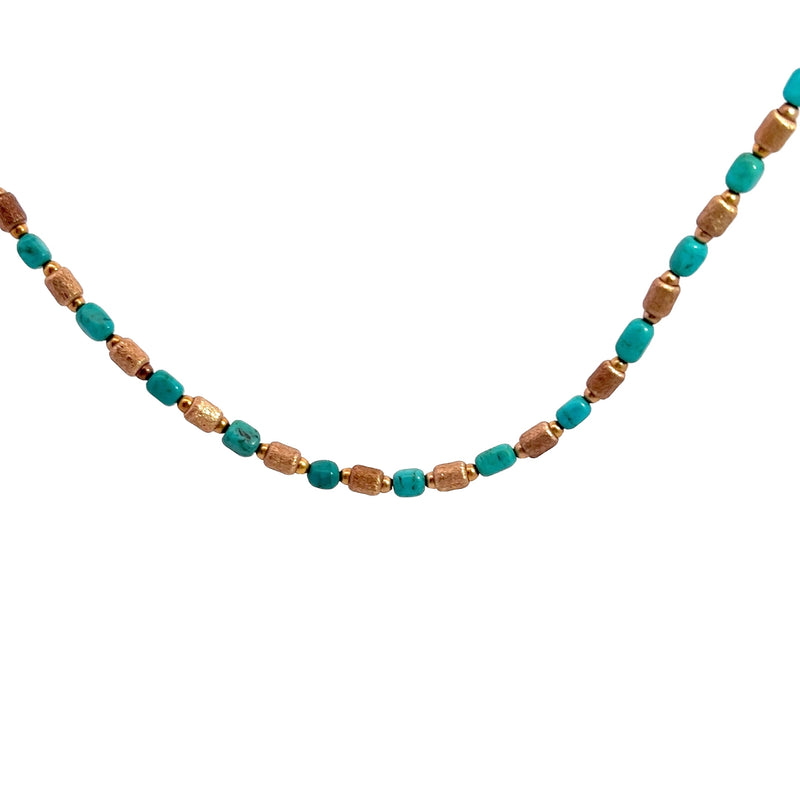 Bronze Milor Turquoise Necklace