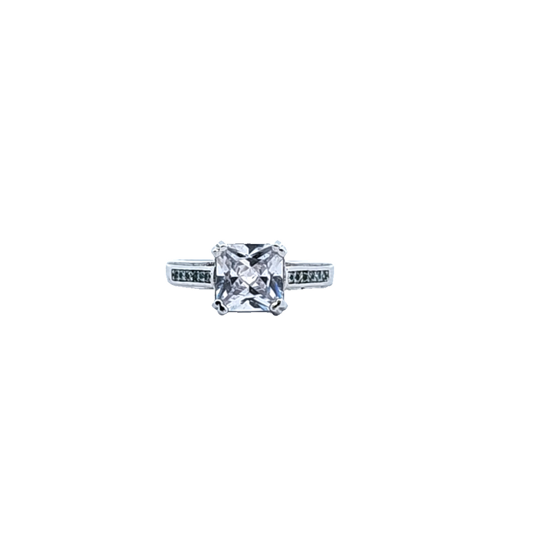 Sterling Silver CZ Ring Size 5
