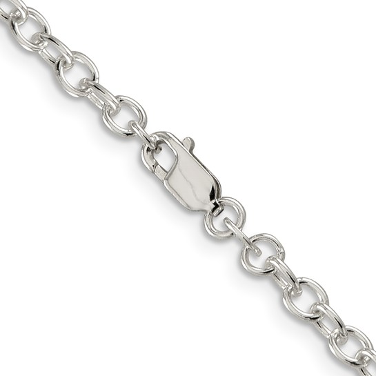 Sterling Silver Oval Cable Chain