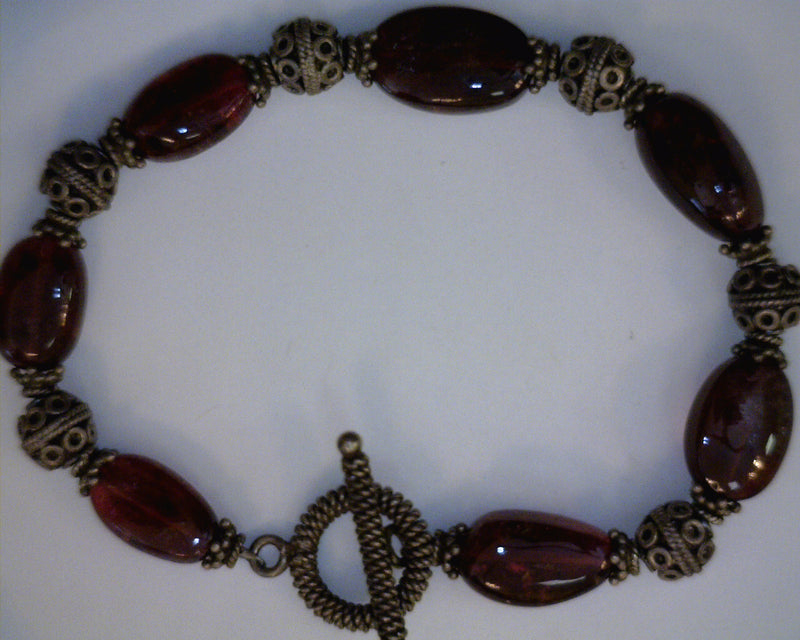 STERLING SILVER PINK TOURMALIN