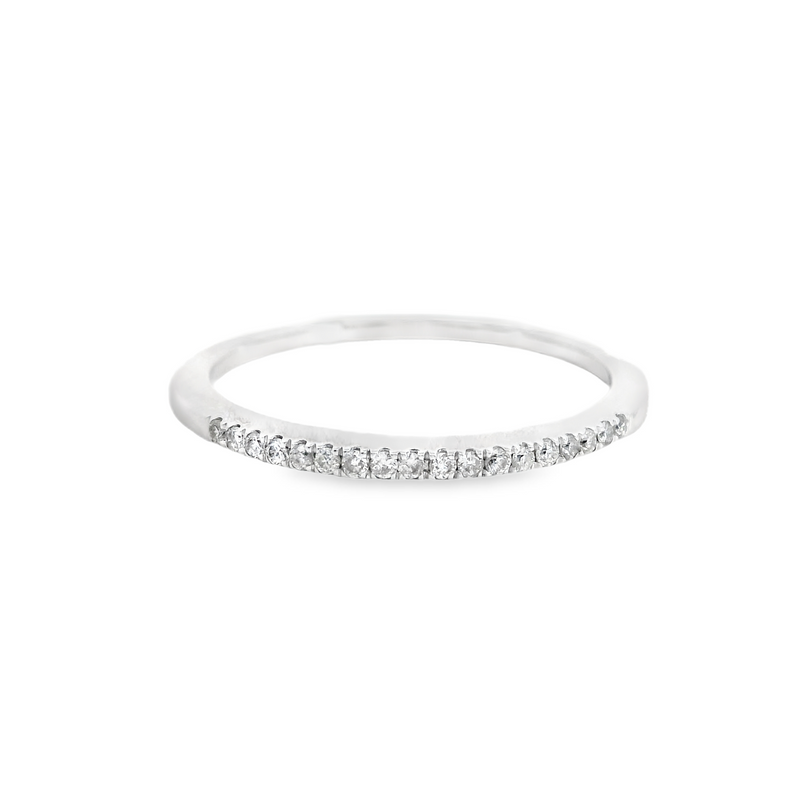 14K WG DIAMOND BAND