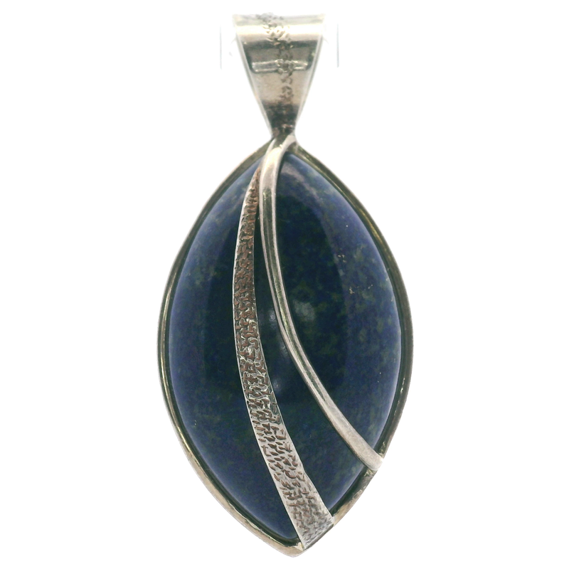 Sterling Silver Lapis Lazuli Pendant