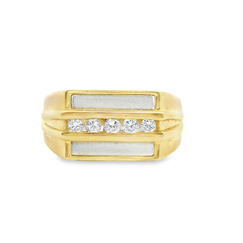 14K TT DIAMOND RING