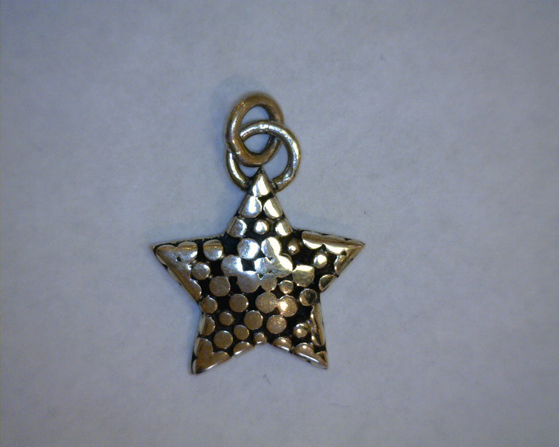 STERLING SILVER STARFISH CHARM