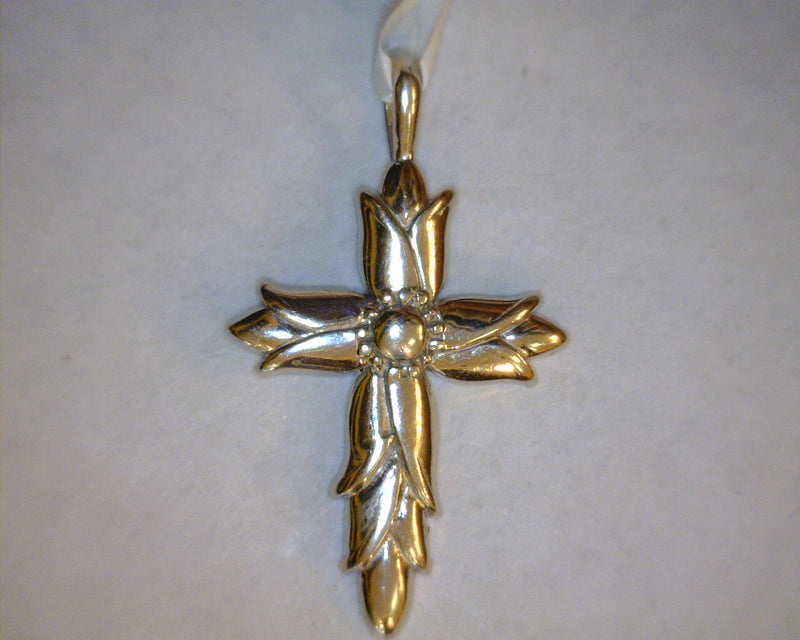 14K WG CROSS 3.1 GRAMS