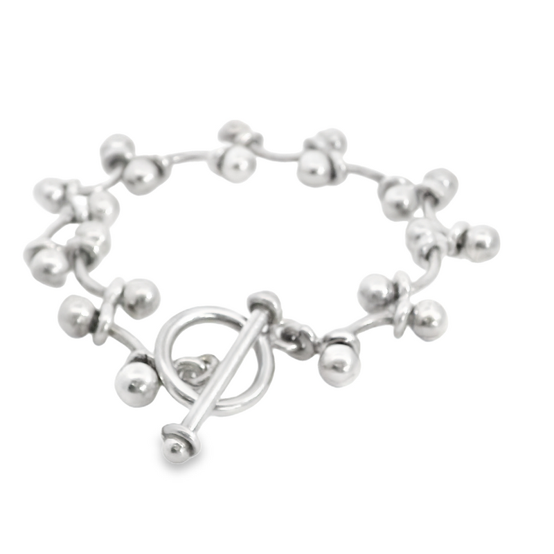 Silpada DNA Toggle Bracelet 7.5