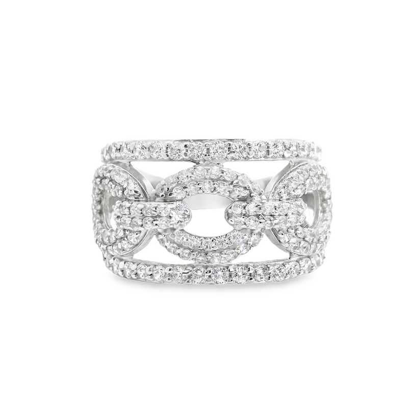 Sterling Silver CZ Ring