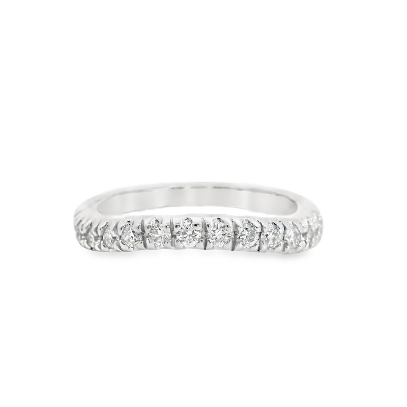 14K WG DIAMOND BAND