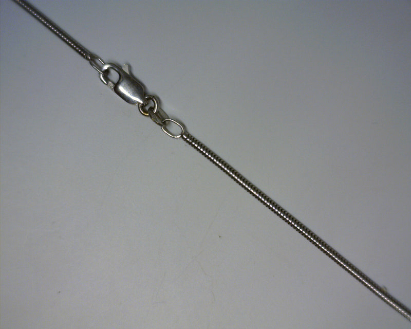 14K WG SNAKE CHAIN 16