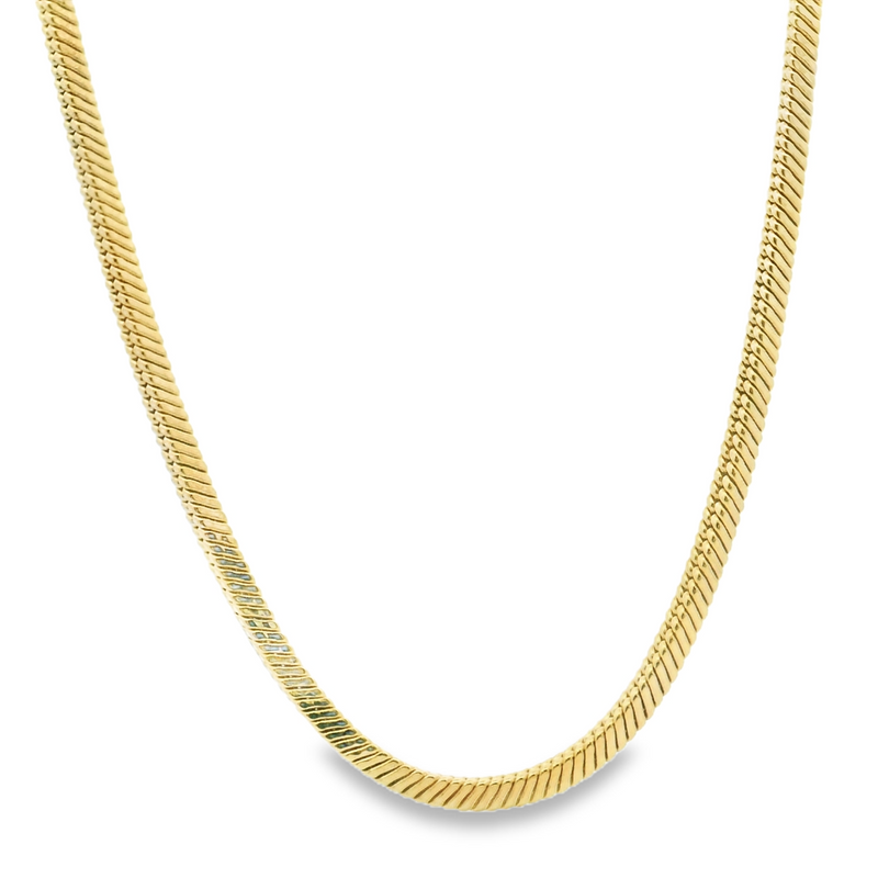 10K YG Rope Chain 22