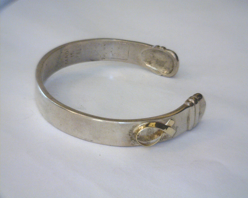 STERLING SILVER & 14K YG AWARE