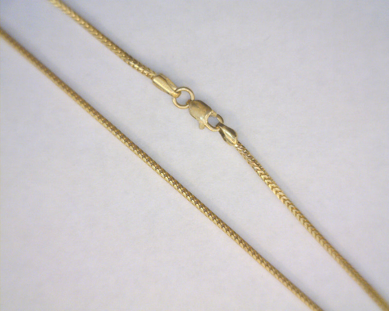 14K YG ANKLET 9.25