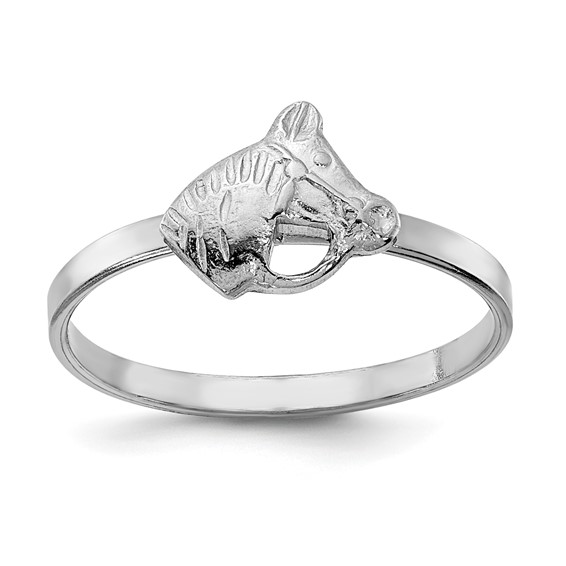 Sterling Silver Horse Ring