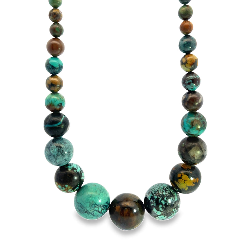 Jay King Graduated Turquoise Necklae