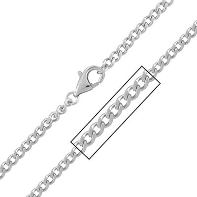 3.5mm Flat Curb Chain