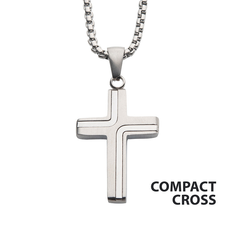 Stainless Steel Cross Drop Pen