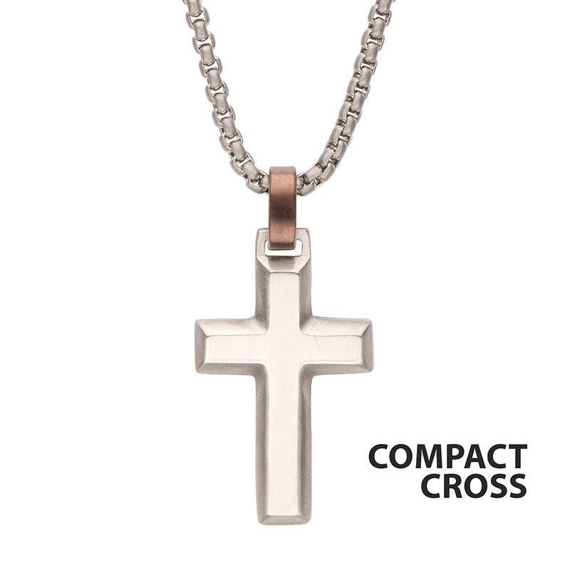 Matte Finish Steel Beveled Cro