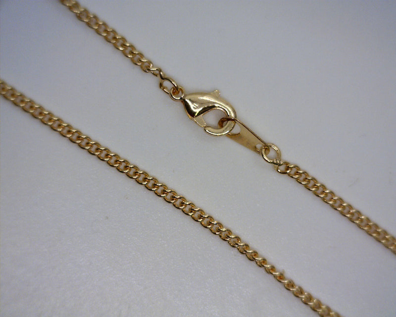 Yellow Gold Plated 20" Link Chain