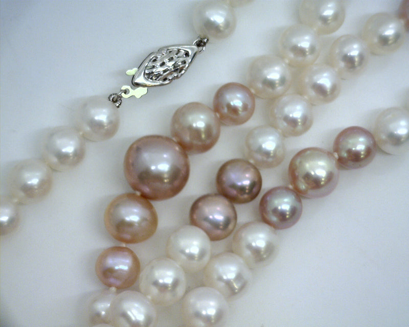 MULTI COLOR WHITE & PINK STRAN
