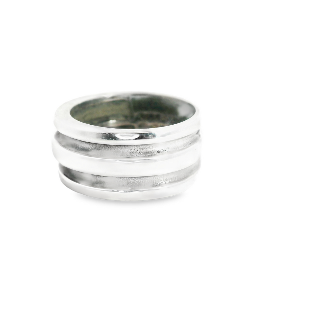 Tiffany & Co Atlas Grooved Ring Size 5