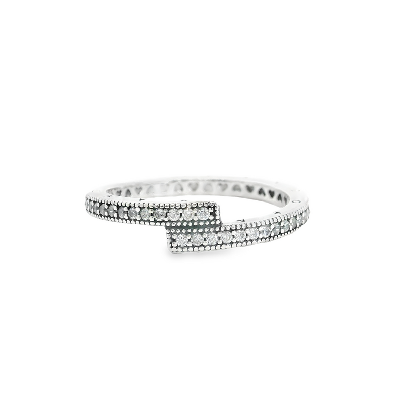 Sterling Silver Pandora CZ Ring