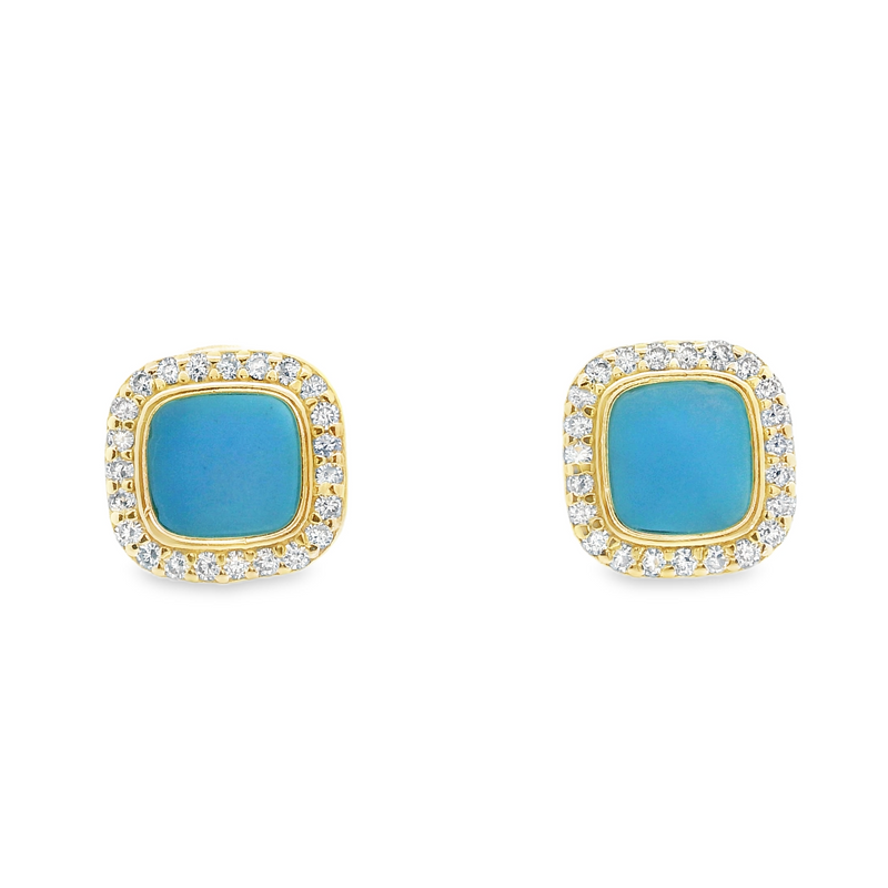 Gold Plated Gemstone Earrings