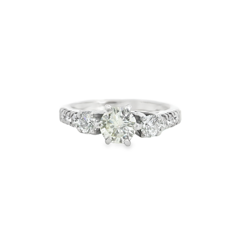 14K WG DIAMOND RING