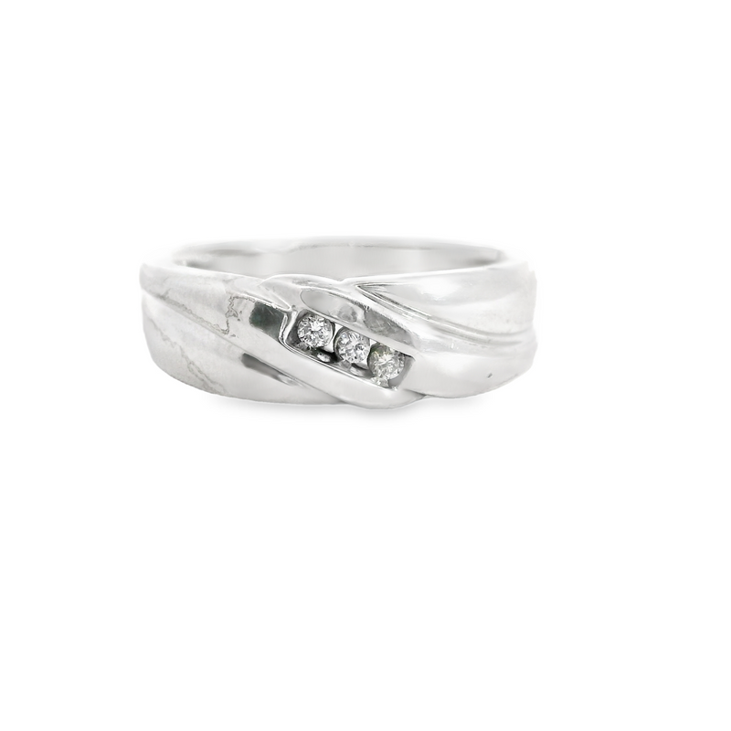10K WG DIAMOND BAND