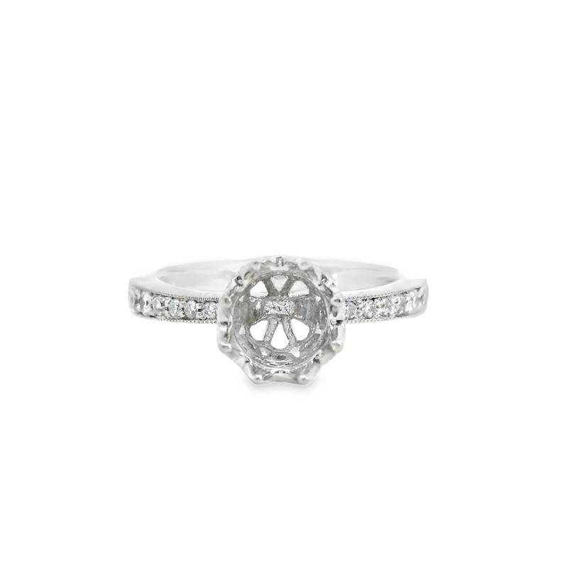 14K WG DIAMOND RING
