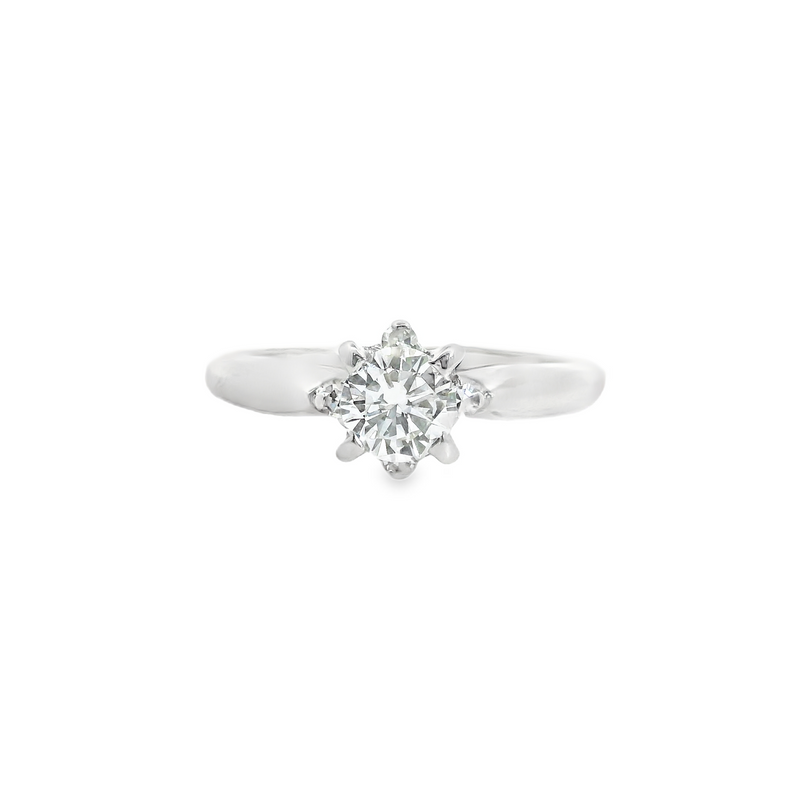 14K WG  DIAMOND ENGAGEMENT RING