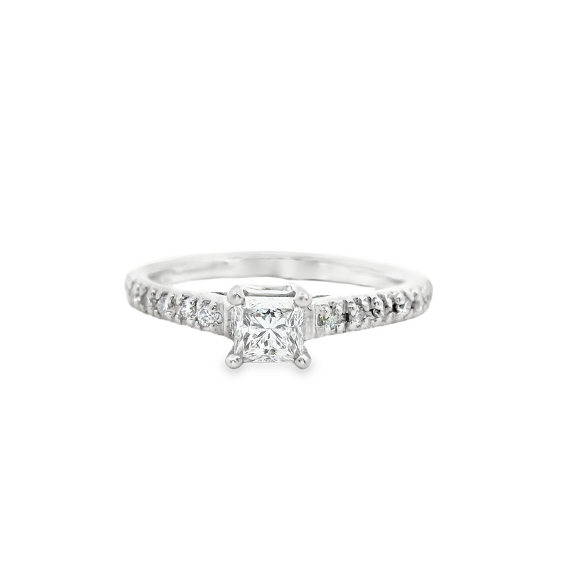 14K WG DIAMOND ENGAGEMENT RING