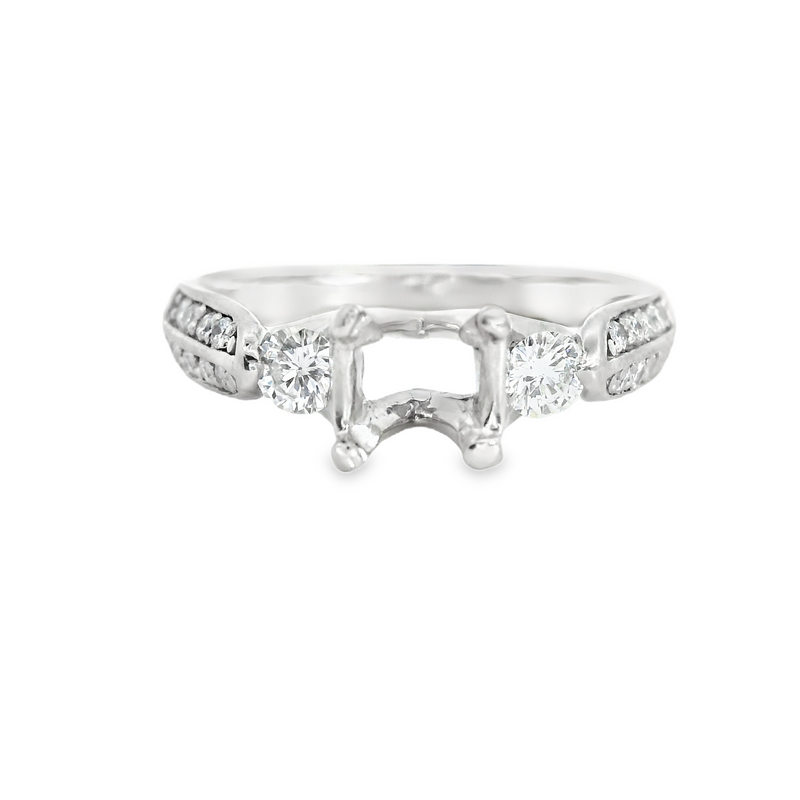PLATINUM & DIAMOND ENGAGEMENT RING