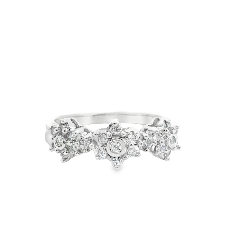 14K WG Diamond Ring