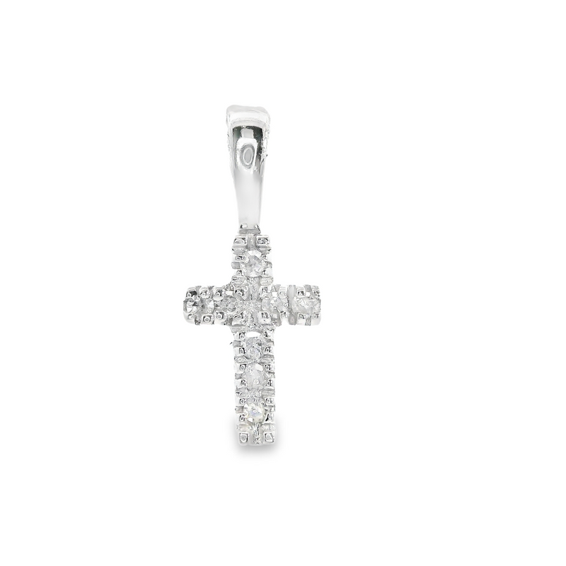 10K WG Cross Pendant