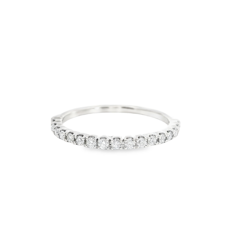 14K WG Diamond Band