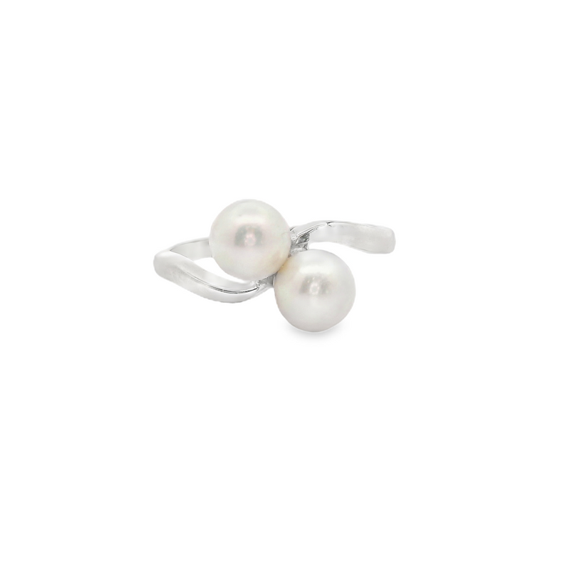 14K WG Pearl Ring