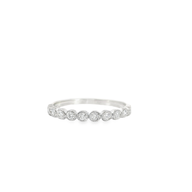 14K WG DIAMOND BAND