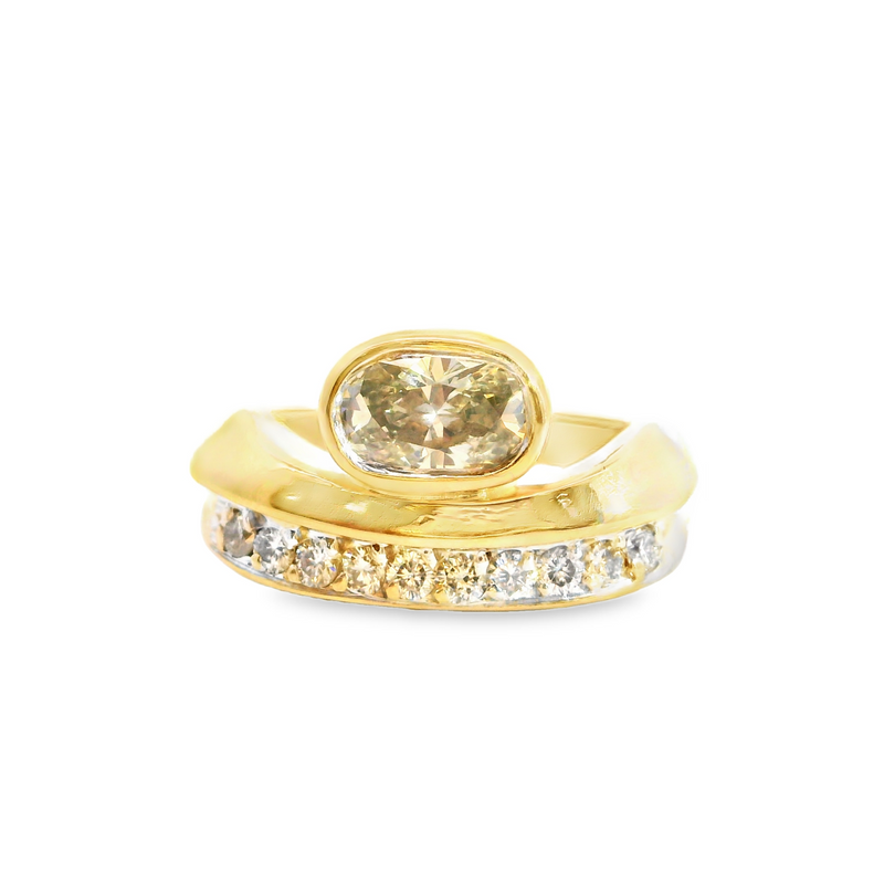 14K YG Diamond Fashion Ring