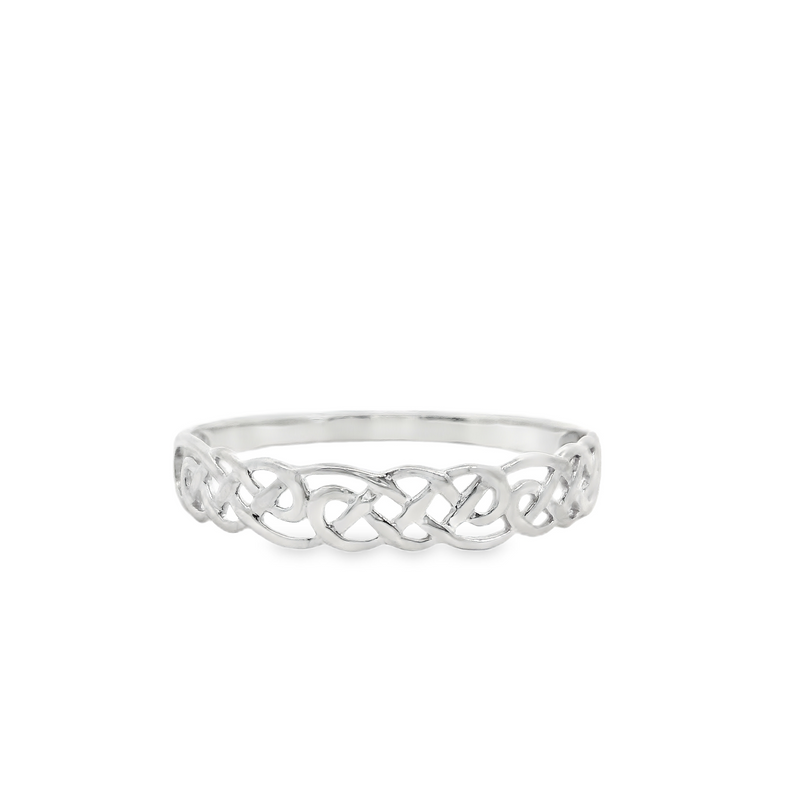Sterling Silver Celtic Design Band