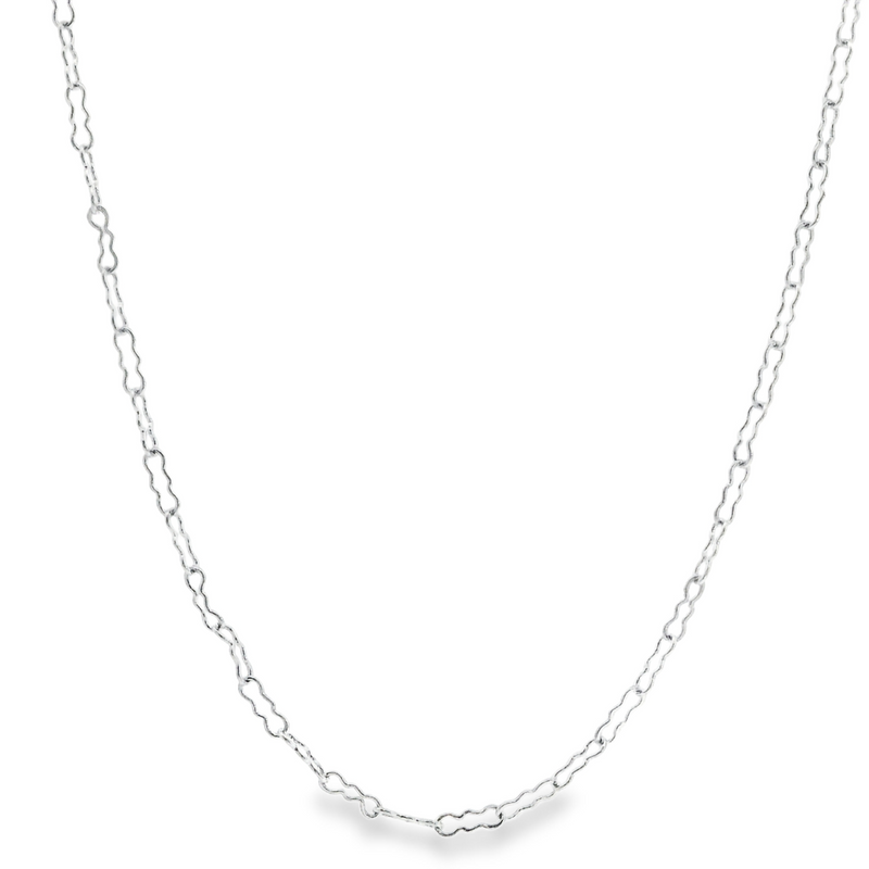 Sterling Silver Fancy Link Chain