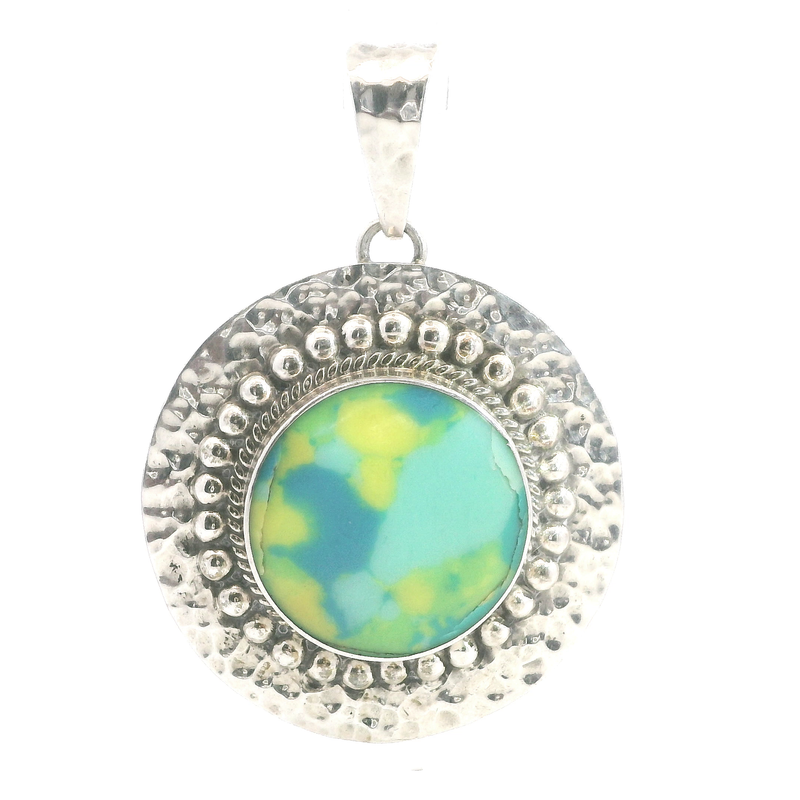 Sterling Silver Gemstone Pendant