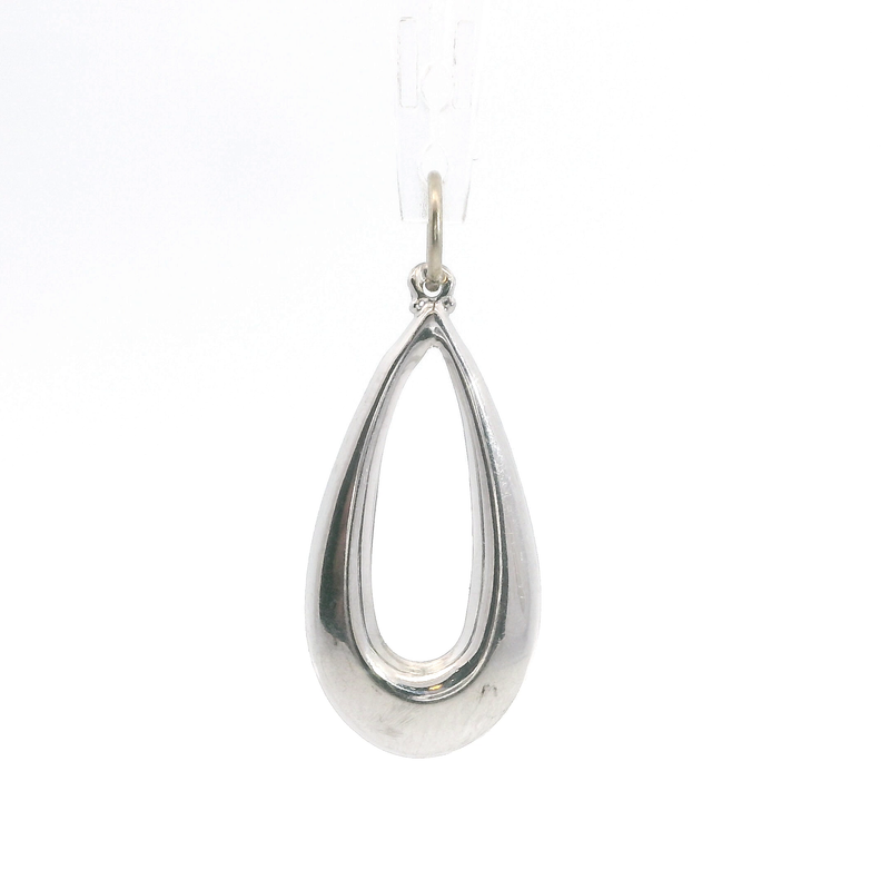 Sterling Silver Cutout Pendant