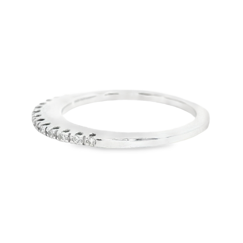 14K WG DIAMOND BAND
