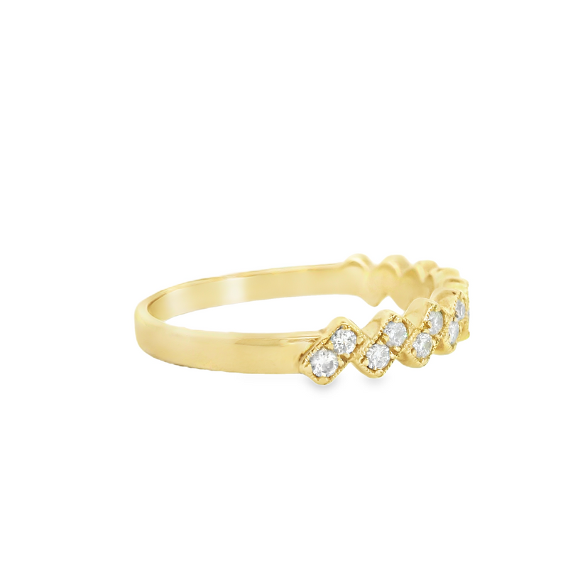 10K YG DIAMOND RING