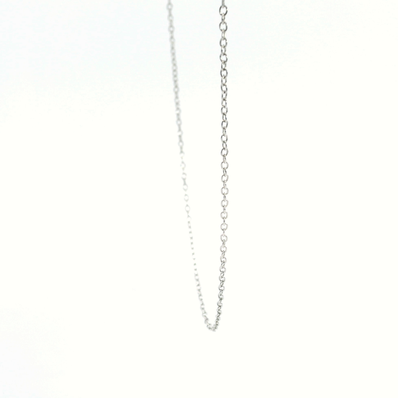 Sterling Silver Cable Chain 18"