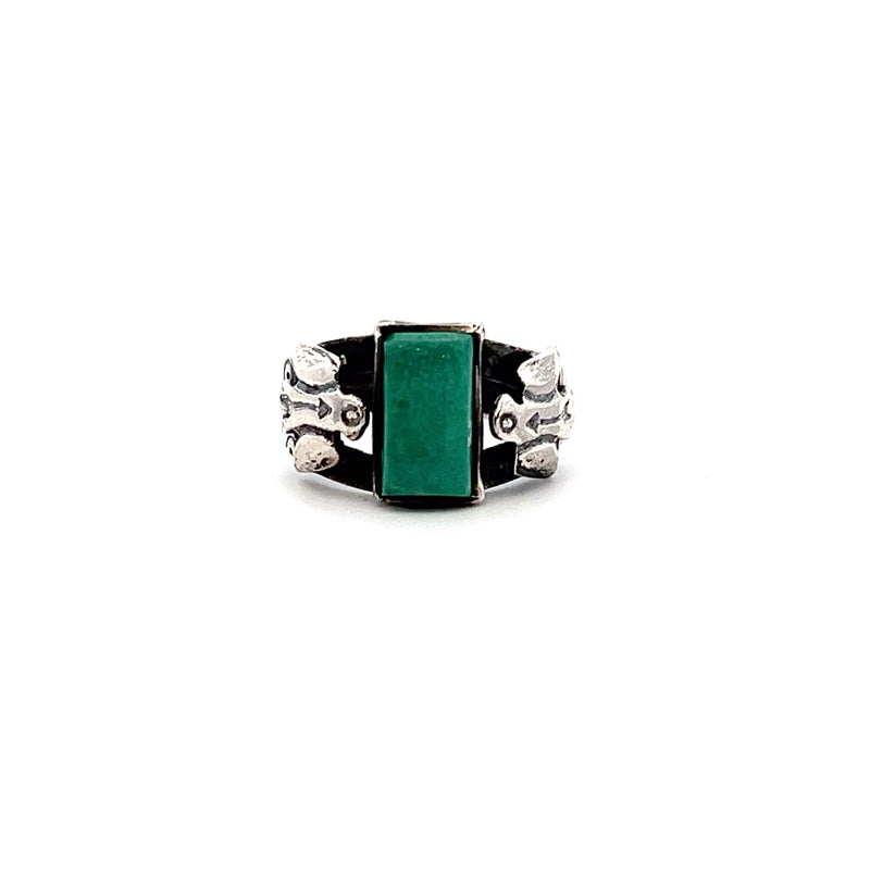 Sterling Silver Native American Turquoise Ring